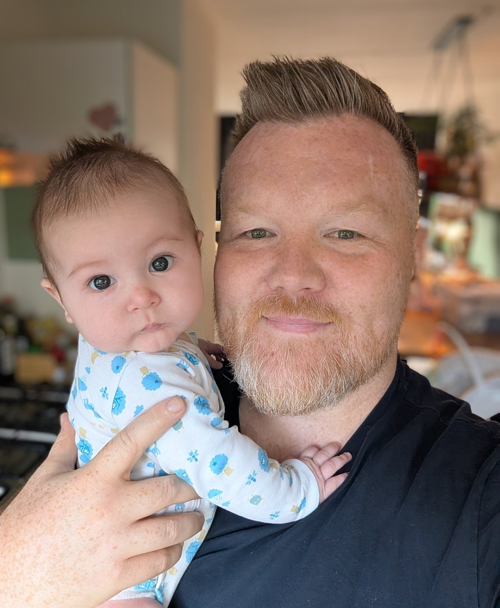 Mick_Finnegan's tweet photo. Never thought I’d have a family of my own. Now I’m holding a little piece of my heart in my arms. Life has a beautiful way of giving you things you never knew you needed. Whatever you're doing today I hope you have a great day 😊 https://t.co/m261V2JpEr