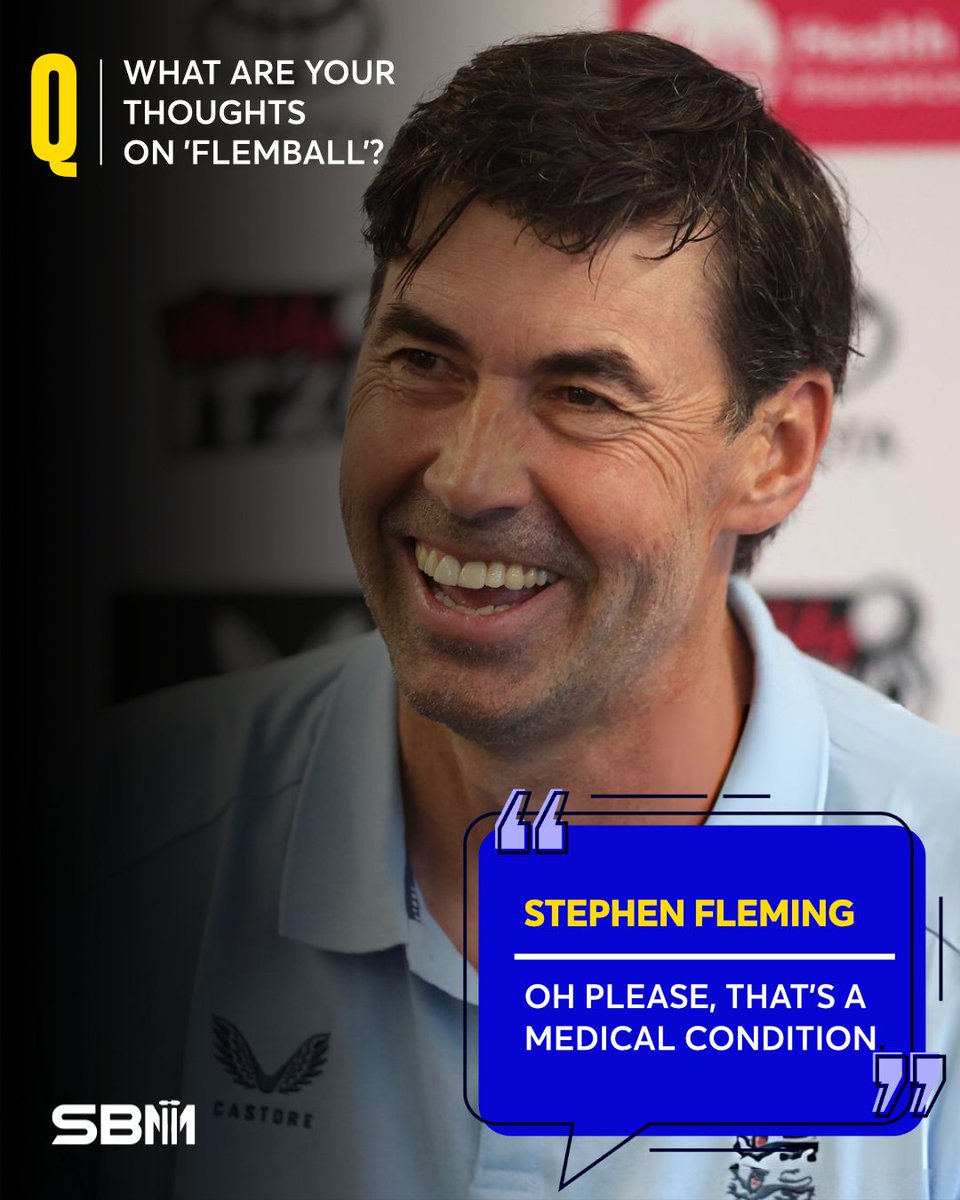 WicketWatcher_'s tweet photo. Stephen Fleming 😂😂😂
#SteohenFleming #EnglandCricketTeam #Cricket #SBM https://t.co/ssbpN54qhC