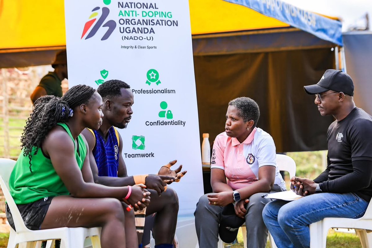 Coronation7s's tweet photo. THANK YOU, NADO-U! 🤝

Grateful to have the National Anti-Doping Organisation Uganda on board as an official partner for the Kabaka Coronation Rugby 7s Cup 2026! 🏆

Protecting integrity and promoting clean sport every step of the way.
  
#KabakaCoronation7s #UgandaRugby https://t.co/WssU0AfdJI
