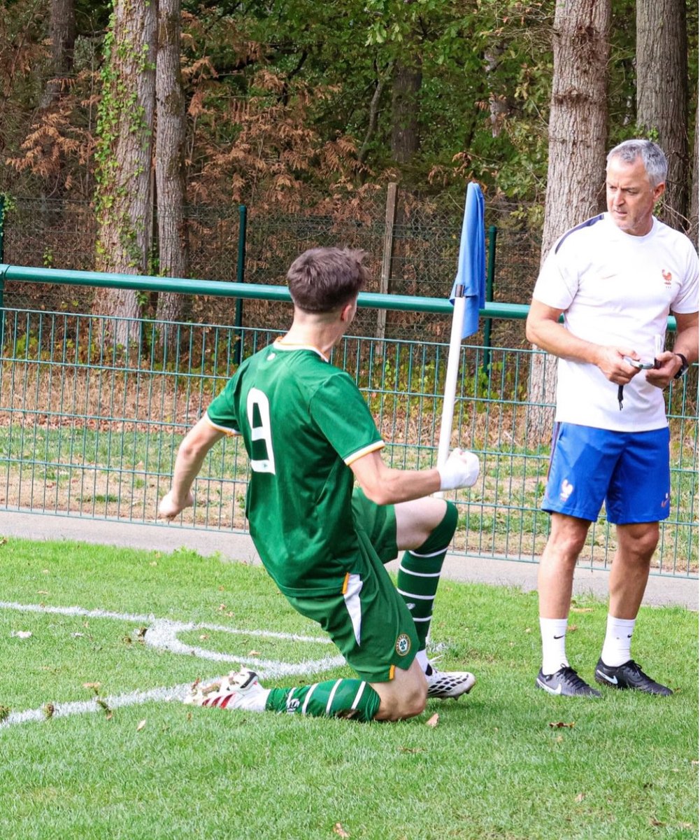 IrishPropaganda's tweet photo. I think Ireland’s Ronan Keating enjoyed scoring against France in a recent U16 international 

😂🇮🇪 https://t.co/AVifHj13wO