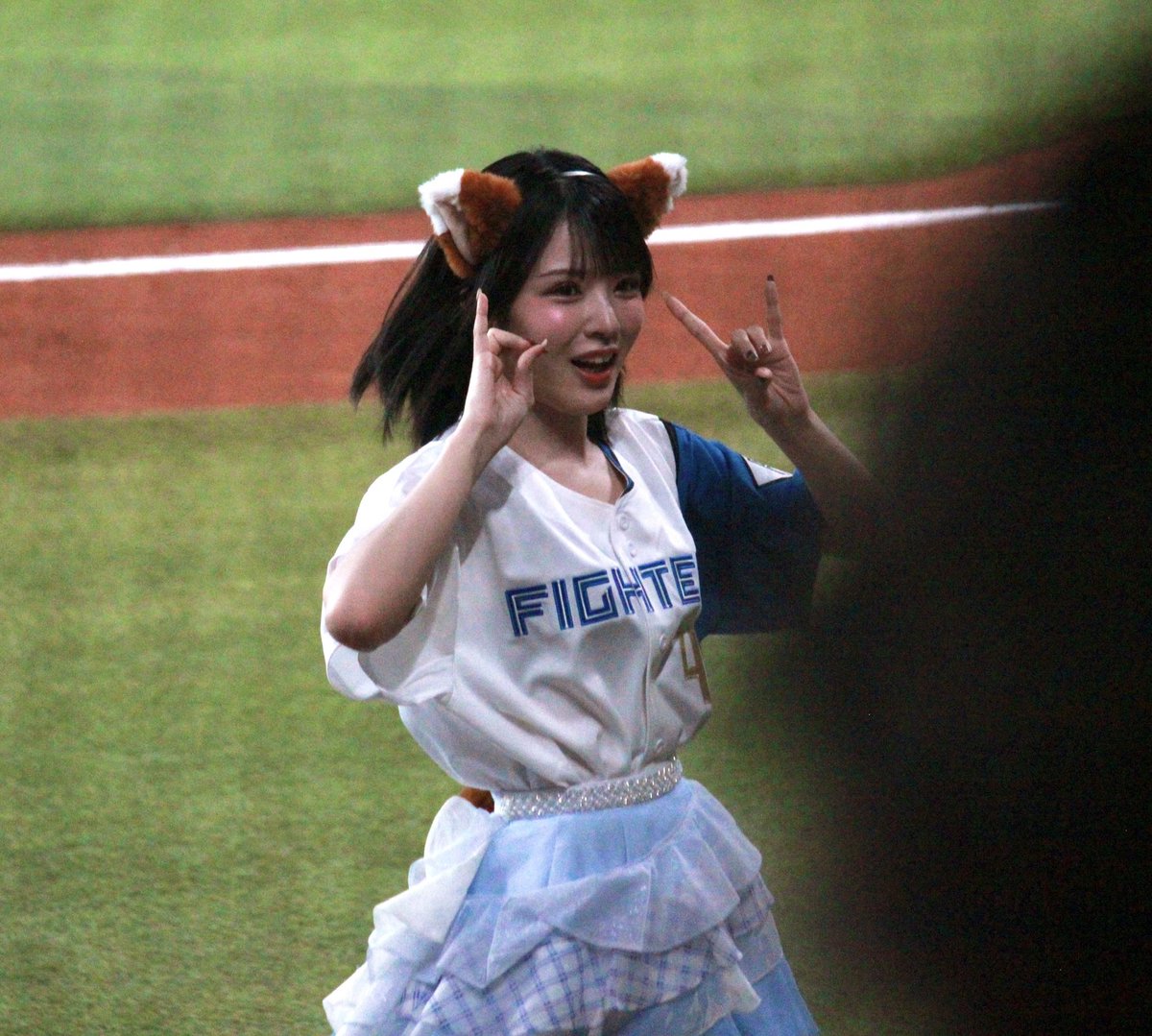 fl_e_u_r's tweet photo. #豫風瑠乃
 #つばきエスコン
 #lovefighters https://t.co/VKd1VNcO3M