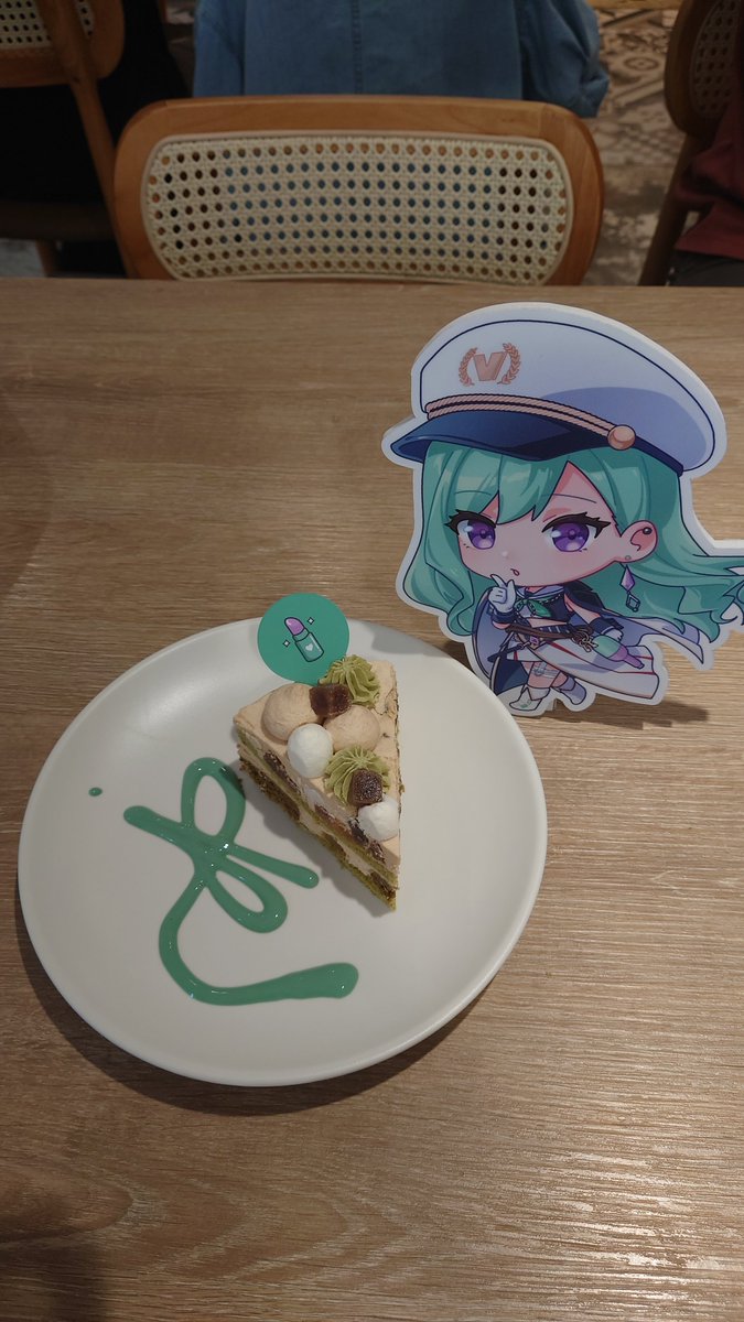 rss930426's tweet photo. 今日の昼は提携カフェで食事をしました。🥰
料理はとても美味しかったので、コラボ期間中はまた利用したいと思います。😆

#なずP #しもベに
#花芽すみれ #花芽なずな #八雲ベに #英リサ https://t.co/YNbGsuTw4m