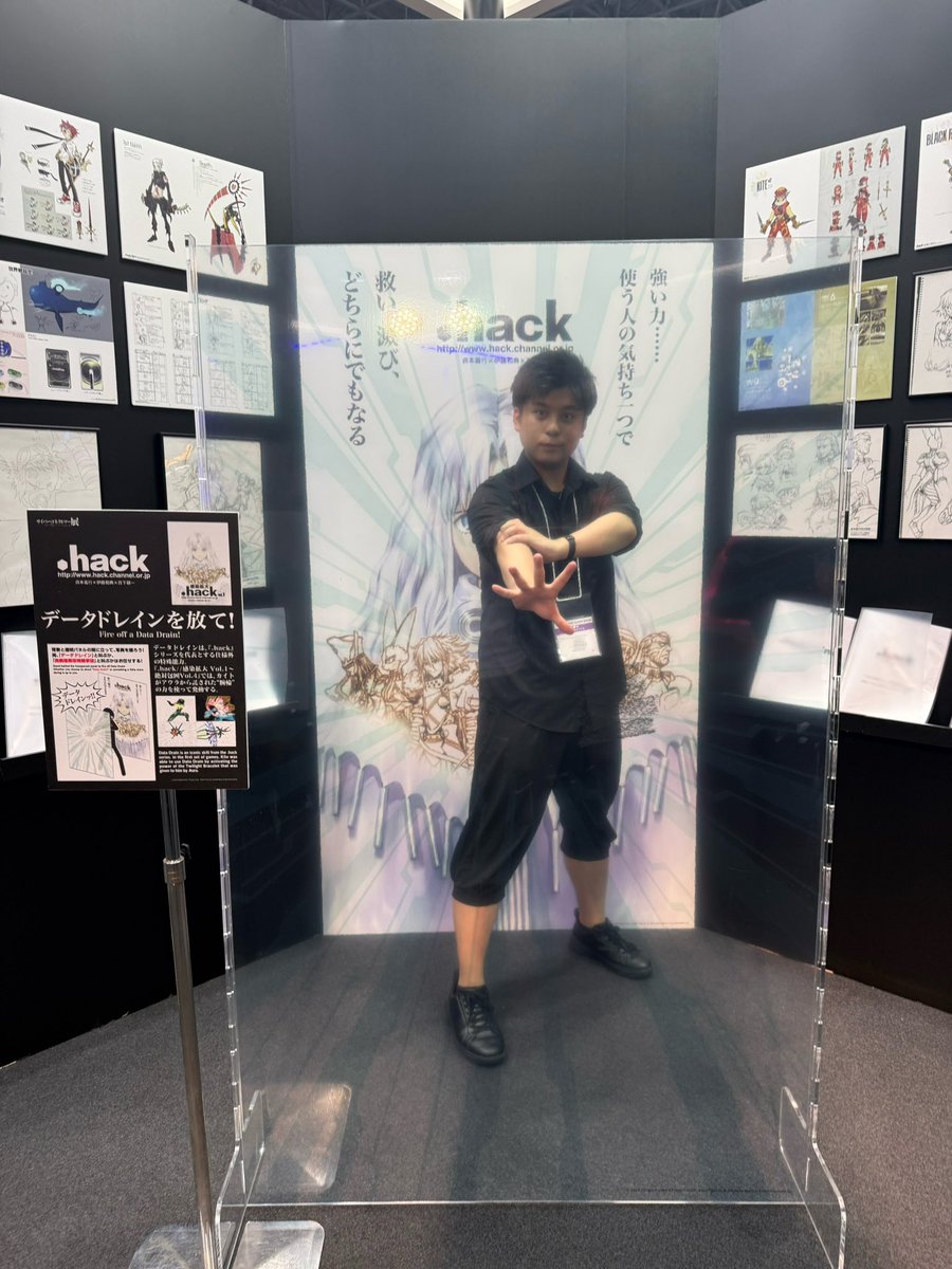 tonpiava's tweet photo. 【#TGS2026 思い出】
学生時代.hack GUシリーズに
人生を溶かしに溶かしておりました。

来い来いよ俺はここにいる、
スケェェェェェイス！！！！ https://t.co/YoBZqBBmol