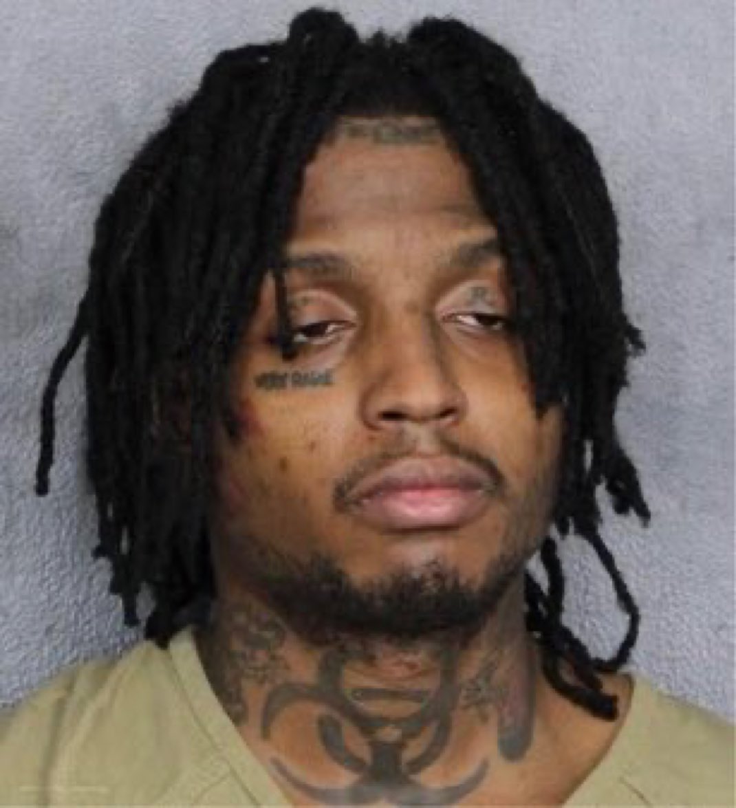jadentrippinn's tweet photo. Ski Mask The Slump God was arrested for DUI after a traffic stop by Florida highway patrol.

He is facing multiple other charges involving alleged damage to property or another person, reckless driving charges involving damage, and a charge for operating a motor vehicle without a valid license.