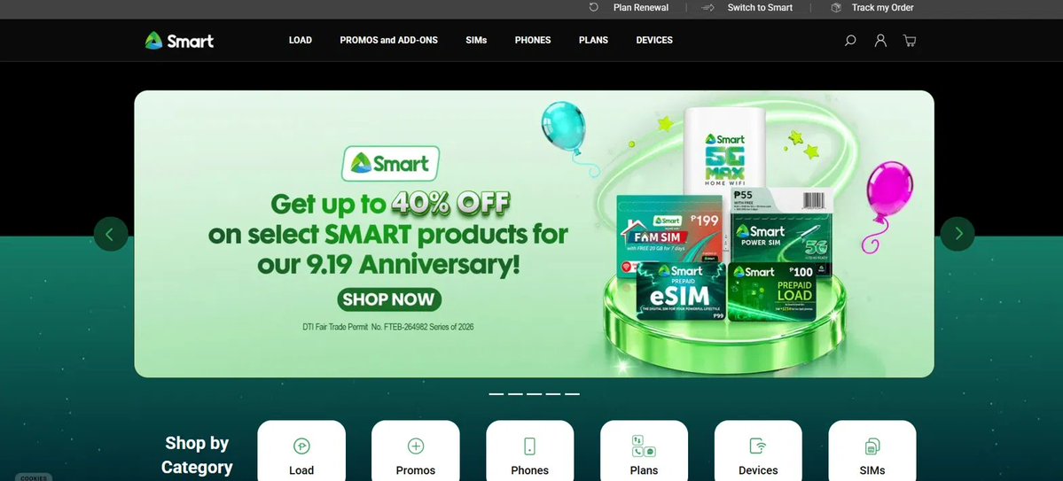 进入 Smart 官网商城
