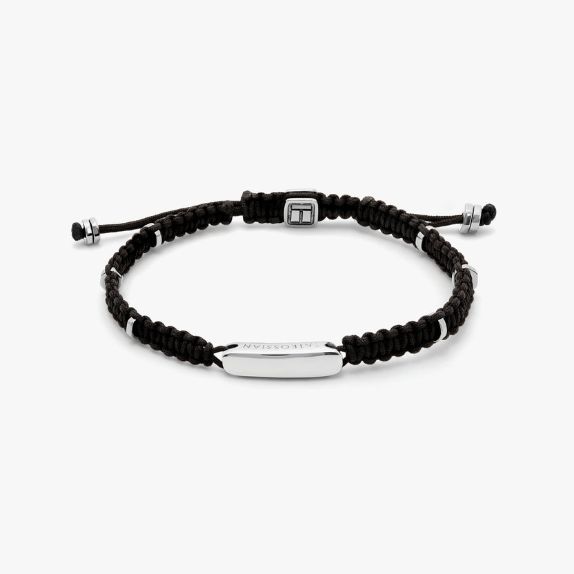 jimimendi's tweet photo. TATEOSSIAN
Baton Bracelet in Black Macramé and Sterling Silver - Engravable
https://t.co/m9Cgj0j9bO https://t.co/5qx5G3pytB