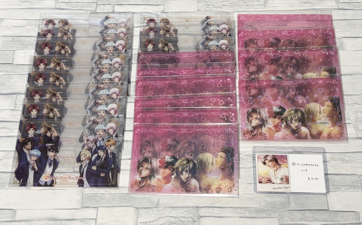 kijyomadoka618's tweet photo. 【交換】 ときめきメモリアル Girl's Side ときメモGS セリア クリアポストカード

【譲】 4th 11枚 王子 10枚

【求】 1st or 姫条 ステッカー、めじるし ＞ 日比谷 志波 設楽 大迫 ステッカー、めじるし

姫条以外は友人分となります
郵送のみ https://t.co/S5WHwORX4f