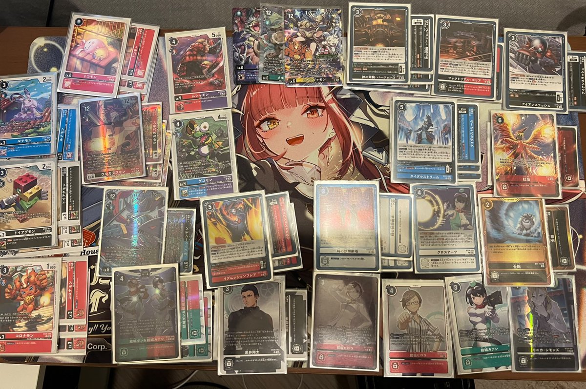 HaruHo1122's tweet photo. 09/09/26 エボリューションカップ @卡之里
使用デッキ: ウルカヌスモン 
希王選手 @shaco_c

赤ハイ  ○
TB ○
ウルカヌスモン ○
ウルカヌスモン  ○
タイタン族 ○

おめでとうございます！！

#デジカ #デジモン #Digimon @digimonmeta https://t.co/QebLA27A42