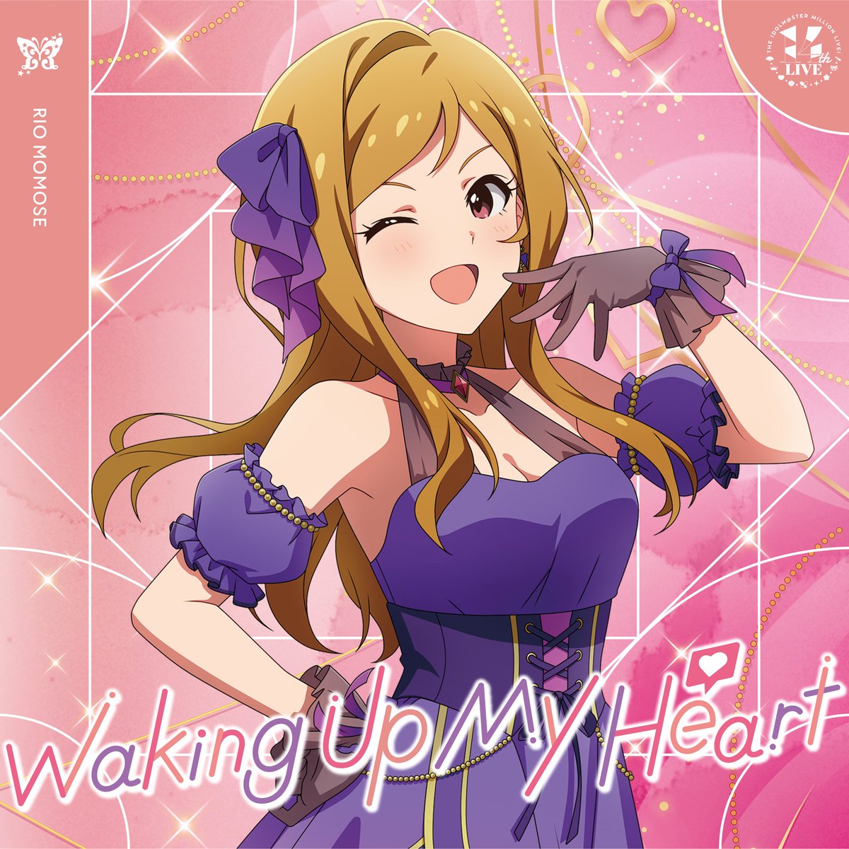 imas_lantis's tweet photo. 【音楽配信情報】
『THE IDOLM@STER MILLION LIVE! 14thLIVE DAY2 Cheerful Love♡Call』内で披露されました新曲「Waking Up My Heart」この後9月21日(月)0時より音楽配信スタートです💖‼️

▼配信リンク
https://t.co/f9lgTIOzLp

#ミリオン14th_day2 https://t.co/2TWQ1bwrot