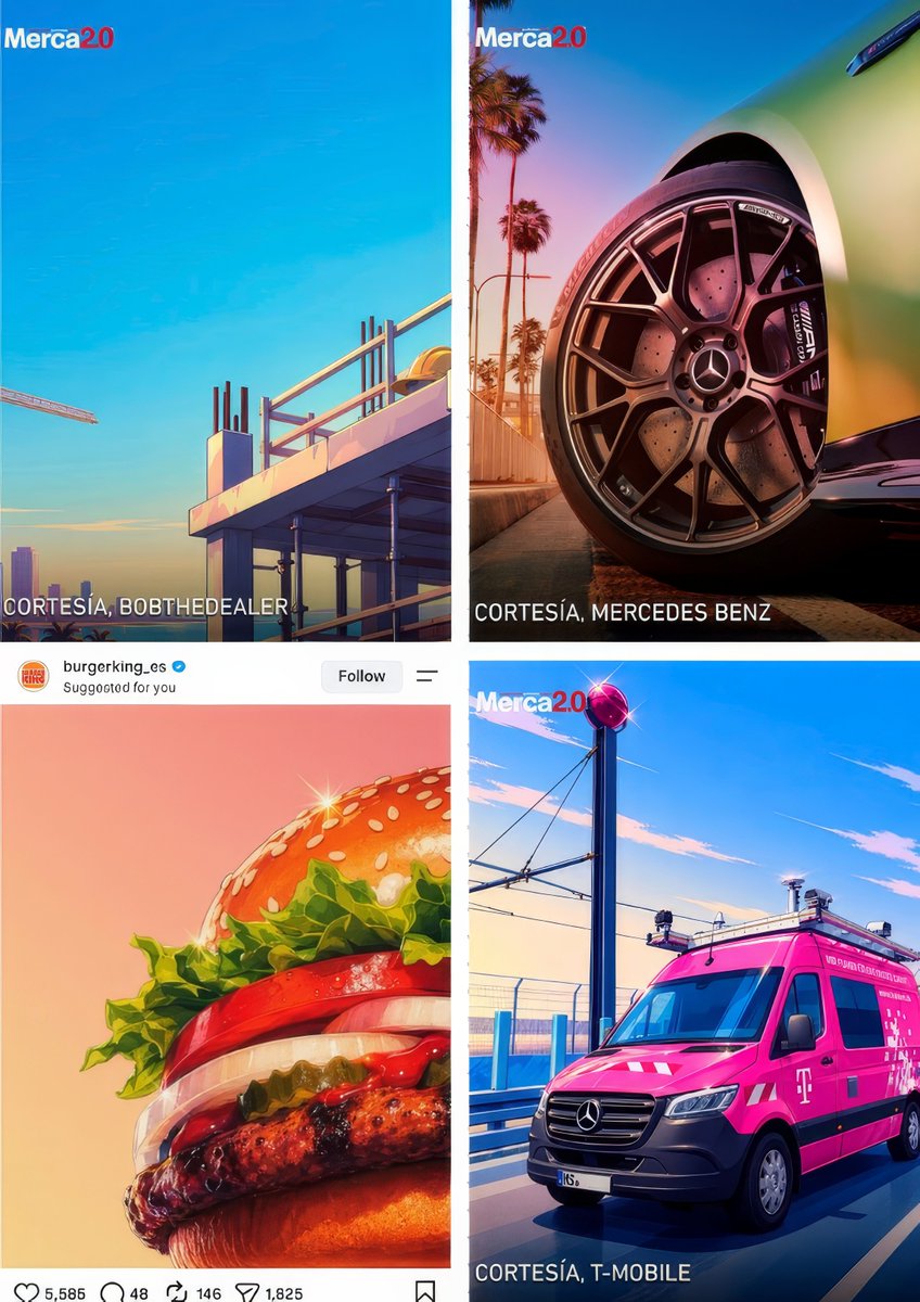 R3XQ8's tweet photo. The impact of #GTAVI has extended beyond the gaming industry to reach global industries across various fields without Rockstar's request..

Many companies have started, and more are coming, promoting their brands in the style of the art in the latest marketing campaigns for Rockstar Games