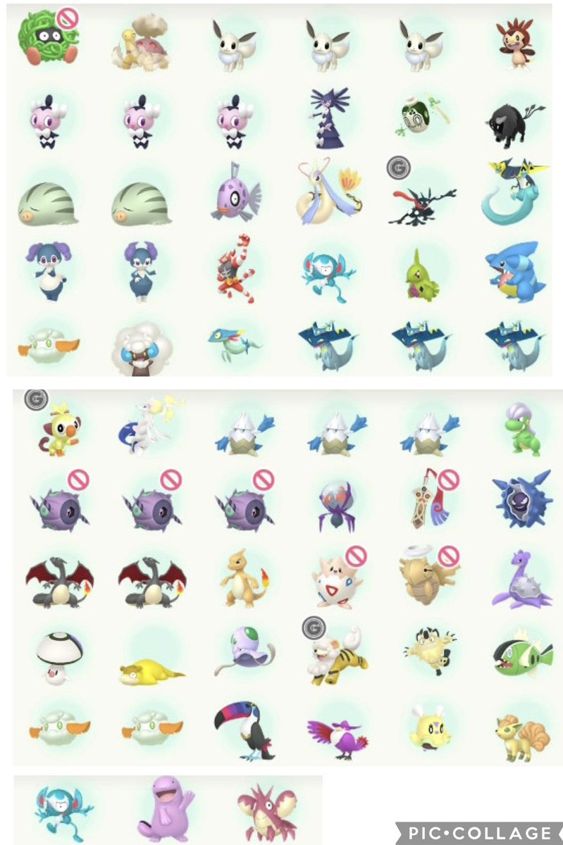sato_pokemonn's tweet photo. #ポケモン交換
出)画像色ポケモン
1枚目オシャボ(育成済みもいます)
2枚目色証
以降ほぼモンボ、ゴジャボ、ダクボ、ダイボのどれかです

求)色図鑑未所持ツリー(優先)
配布、GO産色伝説(親名指定可能)なら複数出せます。
欲しい、出せるポケモン明記してリプ下さい

仕事等で返信遅くなる時があります https://t.co/rQQcYBPbm1