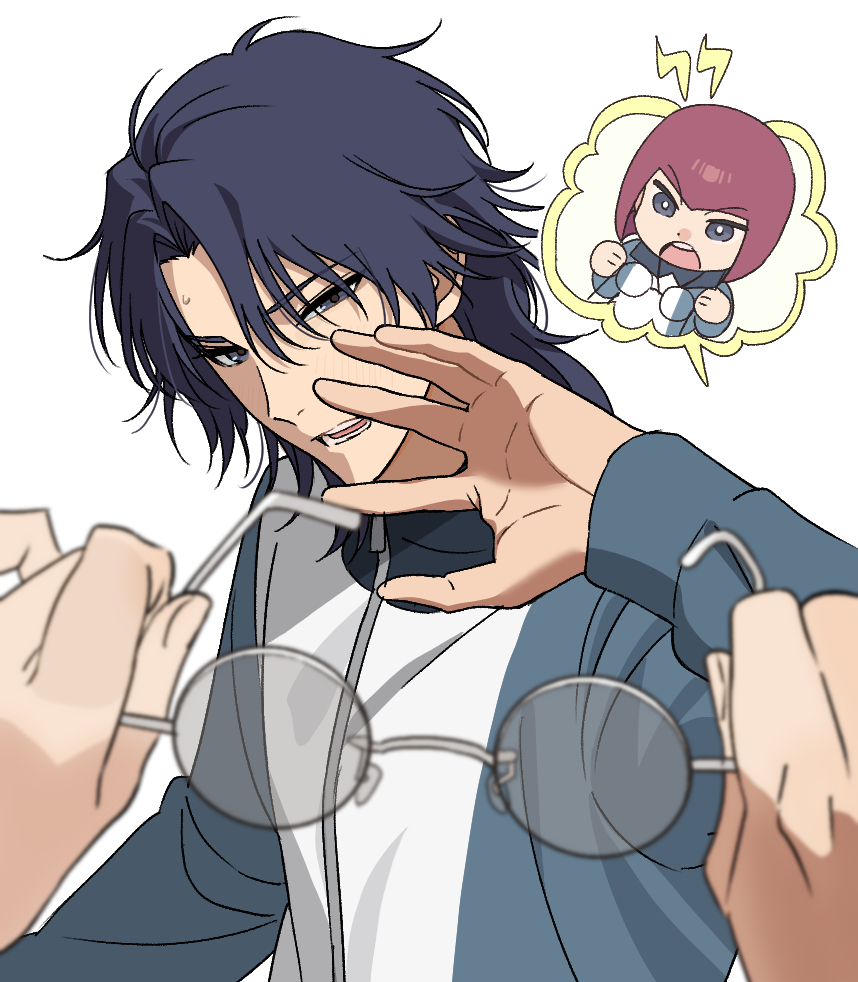 nocchan_chicchi's tweet photo. 忍足らくがき👓裸眼見られるの恥ずかしいとは… https://t.co/9y9vf2i7Vt