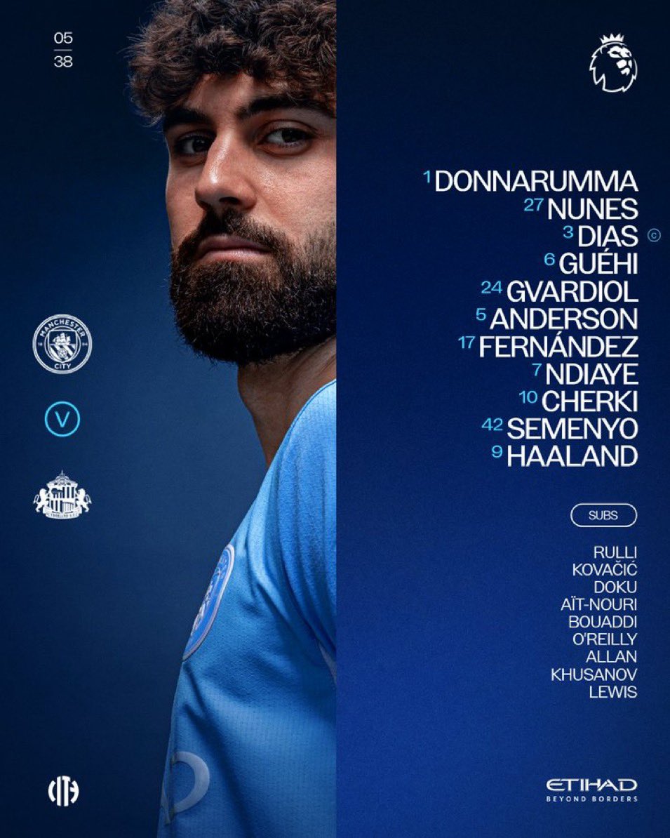 _db3f's tweet photo. 『 مانشستر سيتي ضد سندرلاند 』
🕔 4:00م بتوقيت مكة
🏟️ ملعب الإتحاد
🎤  عصام الشوالي - beIN 3

🔴 تـشـكـيـلـة الـفـريـقـيـن https://t.co/ws2ZQPooBZ
