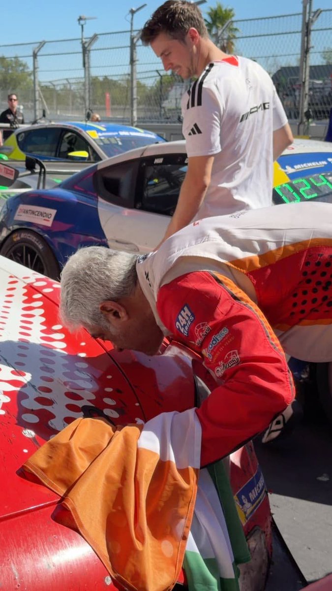 titus_lovely's tweet photo. Official video And pics #Ak 😎🔥 

Passion &amp; dedication always bring results.. 🏎

🥈 GT3 AM Class — P2
🥉 Constructor Championship — P3
🏆 Overall Championship — P5

#AjithKumarRacing #AjithRedAntRacing https://t.co/W2DdHOZMMN