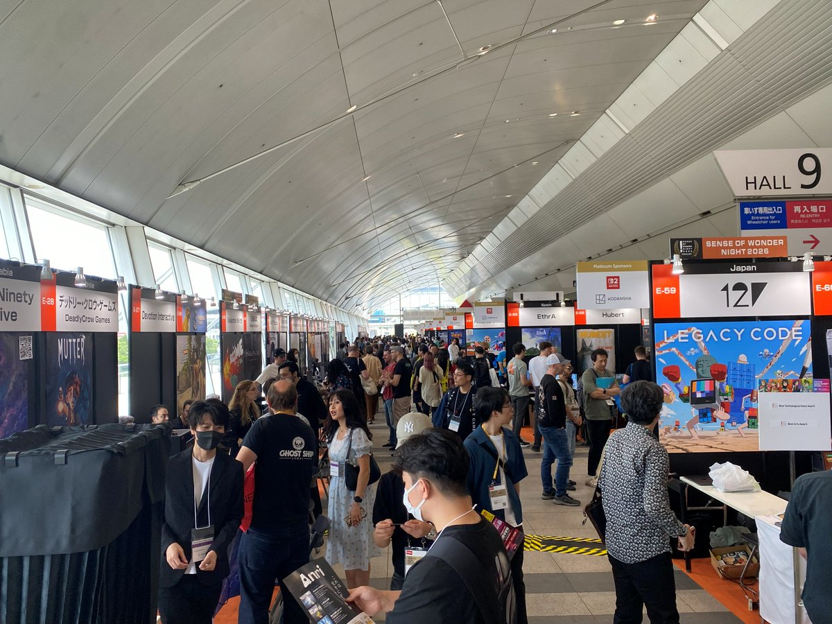 retrys_project's tweet photo. 東京ゲームショウで8か国のインディーゲーム開発者に、同じ質問を訊いてきました！

１問目
日本のプレイヤーに合わせて、ゲームや展示内容に何か変更を加えましたか？ https://t.co/p18U0GR5wv