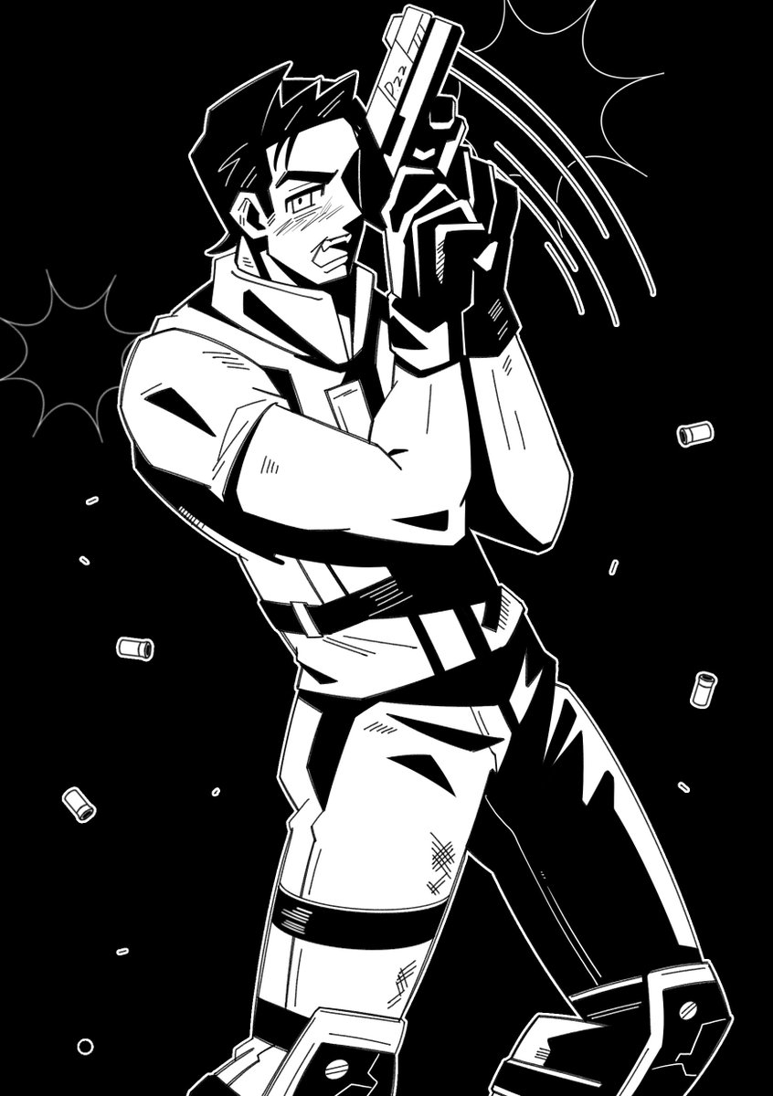 sophlioValentin's tweet photo. 🥰 The cutest commission I've ever seen #ChrisRedfield #Rebhfun https://t.co/F514odZL7c