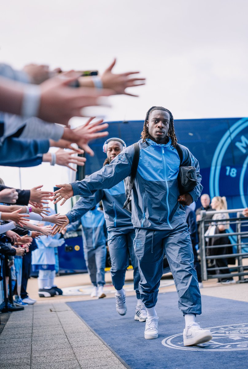 ManCity's tweet photo. Back in the matchday squad! 🩵

@JeremyDoku ⚡️ https://t.co/STPWcDzXOu