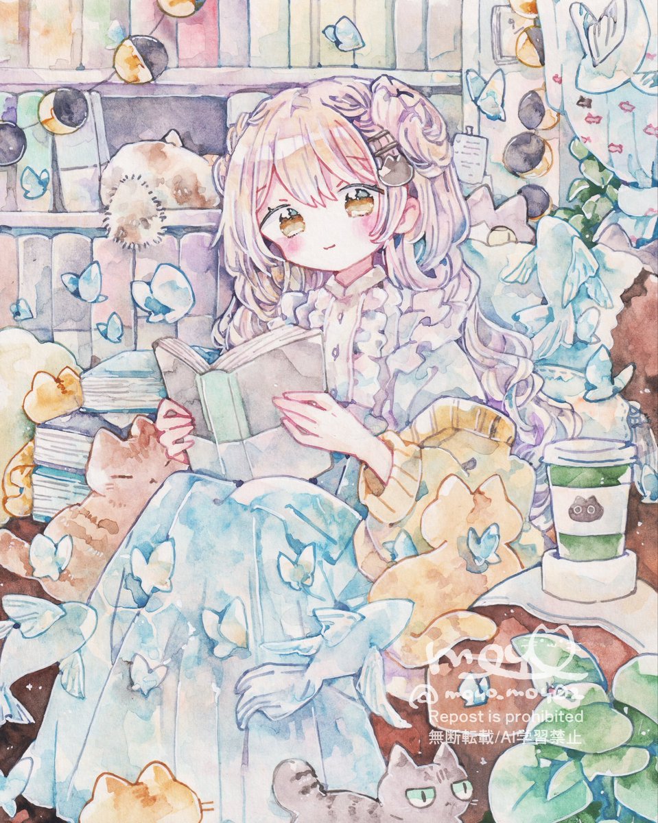 moyo_moy02's tweet photo. 透明水彩で絵を描いています。かわいいものと綺麗なものとおいしいものが好きです。
#5連休は掘り出し作家大収穫祭 https://t.co/8aPHL8qEhf