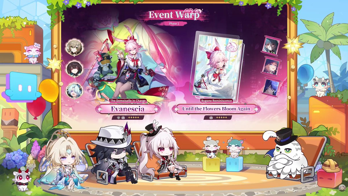 pompomfess's tweet photo. Limited Event Warp Phase 1
Pearl (5-Star), Evanescia (5-Star)
4-Star: Qingque, Xueyi, Misha

Limited Event Warp Phase 2
Mortenax Blade (5-Star)
4-Star: Qingque, Xueyi, Misha

Banner Pearl available selama 1 versi penuh. https://t.co/bUgTCjhjOk