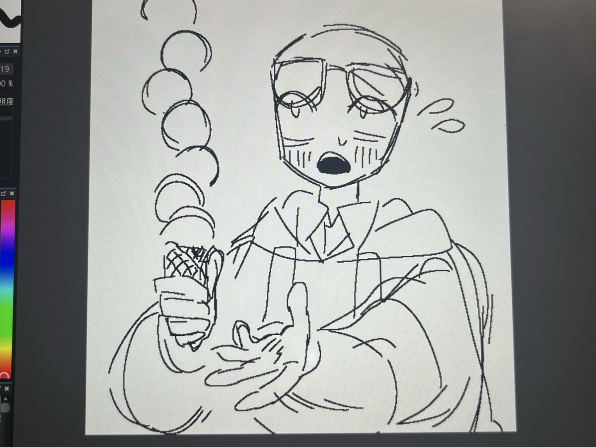 lliveonMars's tweet photo. これ続き描こうと思ってファイル開こうとしたらファイル破損してた🙄🙄クソ https://t.co/mGbwIOOPaq