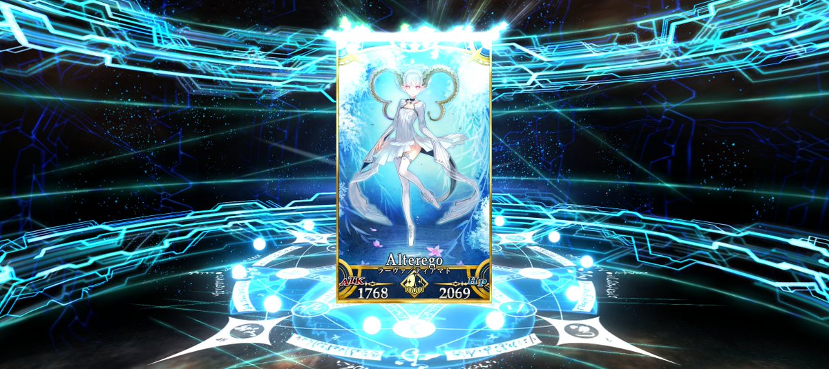 cat522_itigo's tweet photo. ハロウィンまでガチャ禁したせいかガチャ引きたい欲が我慢出来ずピックアップ来たら引いちゃうけど

ダイダロス→呼符3枚
ティアマト→10連
モルガン→10連

と引きがいいので石を温存できてる…

ただ、次のイベントもしくはメインシナリオあたりのピックアップは爆死の予感… https://t.co/5IQ5YhgAEZ