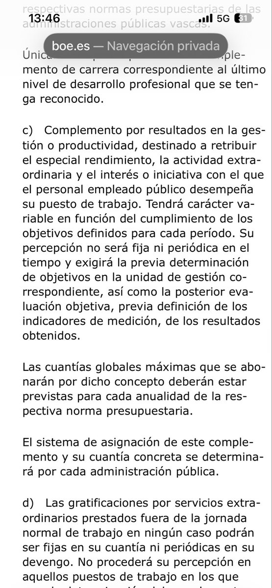 MaxiBuendia's tweet photo. @crocotros Eso es. Han hecho la norma mirando su propia ley, que define "productividad" (imagen), pero desconociendo que "en la calle" productividad es otra cosa.

P.e., los trienios no son productividad, pero lo cierto es que te los dan por ser más productivo en tu trabajo con el tiempo https://t.co/xT8Ob16YVN