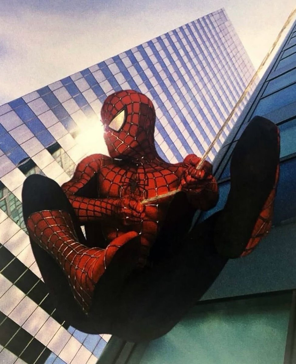 RandoMan616's tweet photo. Notice how all the “this doesn’t work in live action” niggas always ignore Spider-Man who’s had a fairly faithful costume for all three of his cinematic incarnations https://t.co/R179Om0B0G