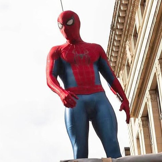 RandoMan616's tweet photo. Notice how all the “this doesn’t work in live action” niggas always ignore Spider-Man who’s had a fairly faithful costume for all three of his cinematic incarnations https://t.co/R179Om0B0G