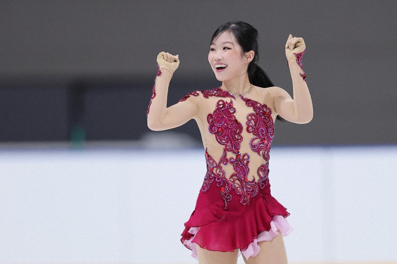 fs_gossips's tweet photo. Ami Nakai: “The level in Japan is also rising. If I don’t pile up solid training, just qualifying four years from now will be extremely difficult. Once I solidly secure my spot, I’d like to focus on results.”

https://t.co/GvmnpDzvFQ
Click the link to read the full translation⛸

photo Kota Yoshida 

#iceskate #iceskating #フィギュアスケート #figureskate #figureskating