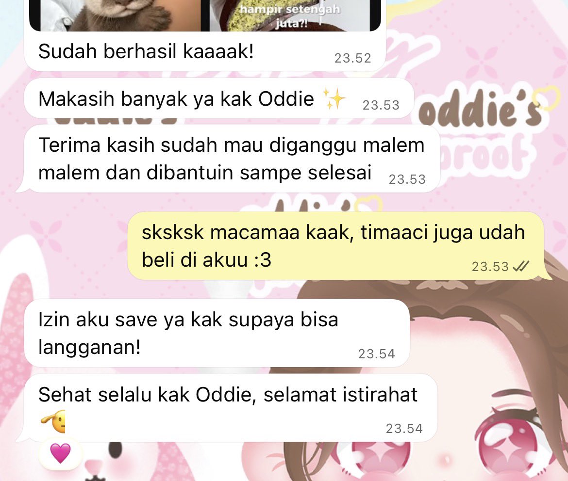 nuixrs's tweet photo. appreciation post, because i love my customer so much. i can tell that they’re literally full of love… as someone whose love language is woa, this message really melts my heart… 🥺♥️ https://t.co/b66nKz6vsV