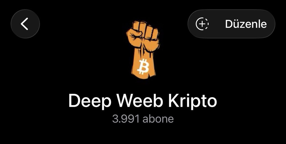 deepwebkripto's tweet photo. Yada şöyle yapalım herkes telegrama toplansın akşam 20:00’de açıklarız 👇🏻 

https://t.co/H1heGMkVvg https://t.co/WEuU2Ldsfg