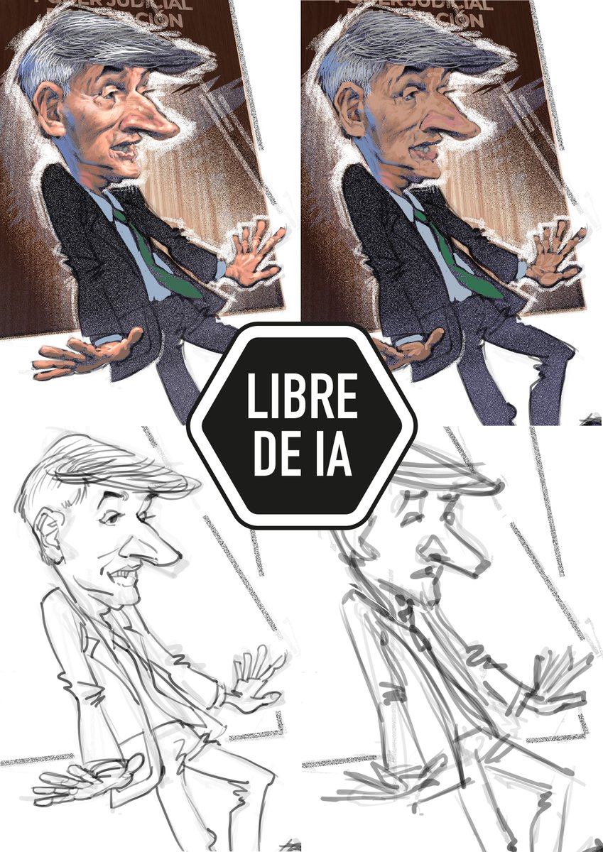 EricZampieri's tweet photo. Ilustración para @LAVOZcomar
Con @CorteSupremaAR y @PasseriniOk
Por @vicugiordano
Lic. en Economía, @UNC_AR. Master in Economics,
@Uva_Amsterdam. Economista en @IDESAar
«El poder judicial no debe legislar ni ejecutar; debe juzgar»
Montesquieu

#politiccartoon #humorpolítico https://t.co/D4jOlaJTDG
