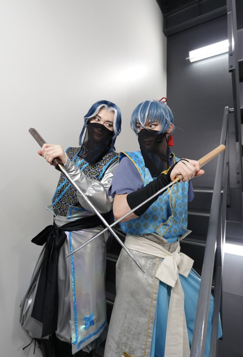 matsu0801ken's tweet photo. ペコポン侵略ミュージカル『ケロロ軍曹』
3日目にご来場頂きまして
誠にありがとうございました!!

ドロロと✨️
毎公演楽しいでござる。

また明後日も侵略を。
#ケロミュ https://t.co/2vDFoAXlkI