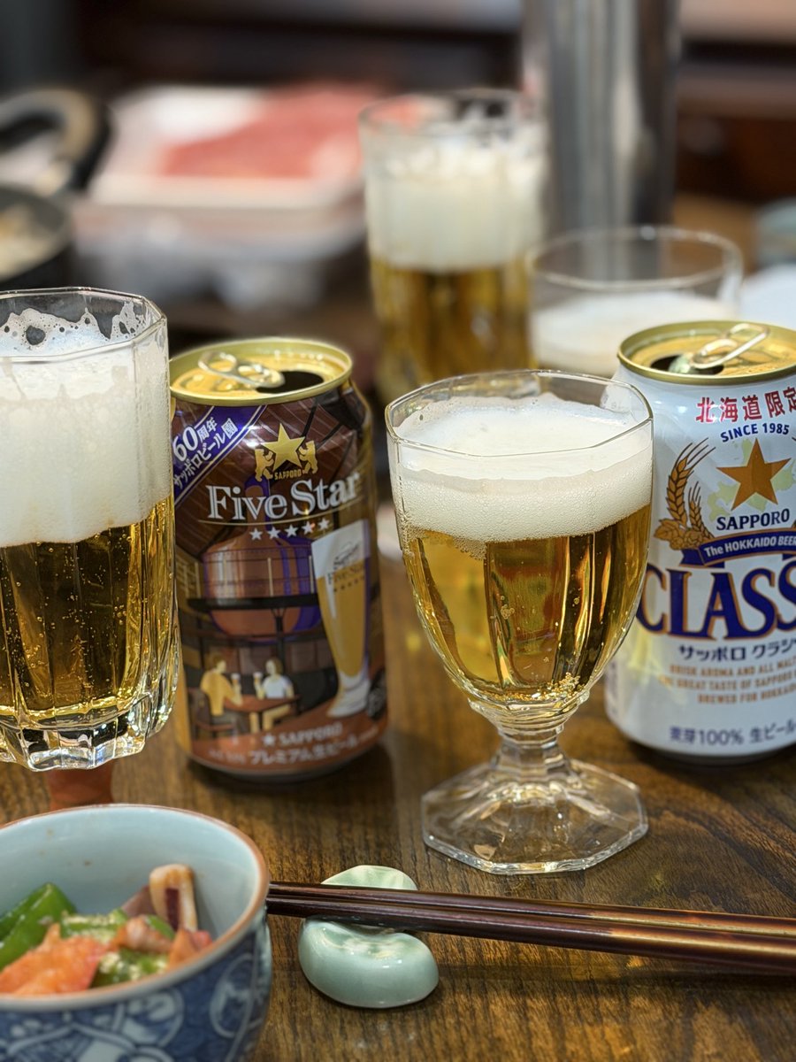 fui_t's tweet photo. 色々飲み比べ。サマーピルスが好きだ！ https://t.co/Uq2d947JHJ