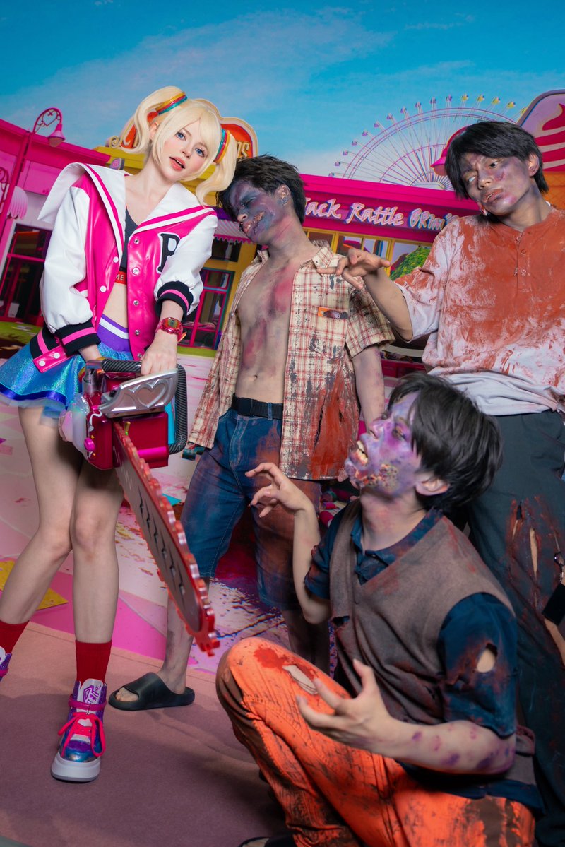 PeachMilky_Cos's tweet photo. TGS2026お疲れ様でした！！💖

写真撮影に会いに来てくださった皆さん、本当にありがとうございました！たくさんの友達やファンの皆さんが会いに来てくれて、とっても嬉しかったです！✨

これから『ロリポップチェーンソー』がどんな展開を見せてくれるのか、今から楽しみです！！✨
素敵な思い出をありがとうございました！🍭

#TGS2026 #ロリポップチェーンソー