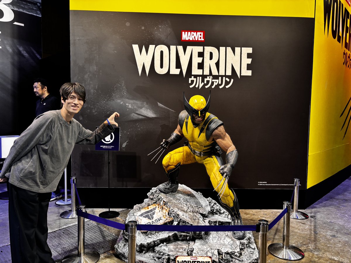 Maflar1007's tweet photo. #TGS2026
はい、今年も楽しかったですな
ウルフィーとツーショを添えて

無事モンハンは試遊出来たし https://t.co/R8qSNNSfHs
