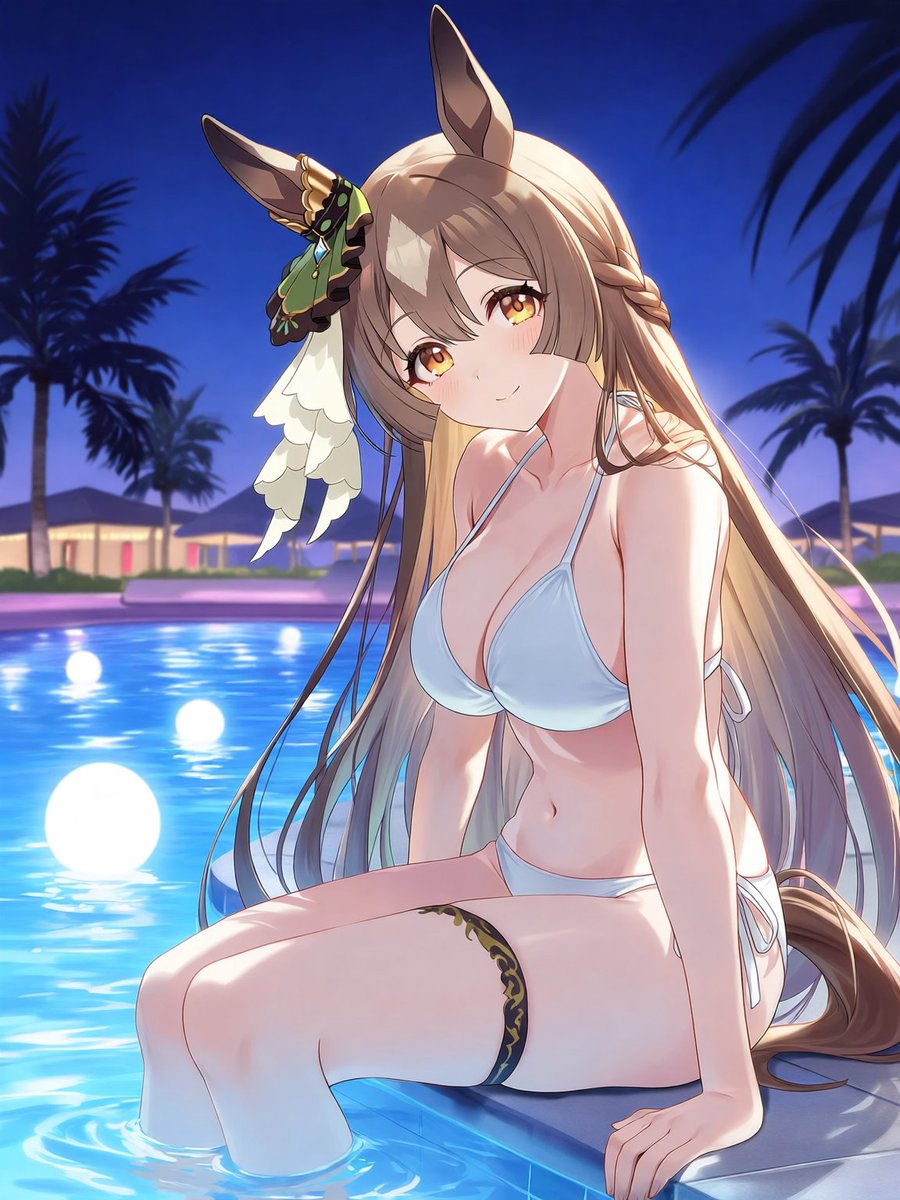 welqute_ai's tweet photo. 夜風と涼やかな誘い
サトノダイヤモンド（ウマ娘）
#AIart️️️️️️️️️️️️️️️️️️️️️️️️️️️️️️️️️️️️️️️️️️️️️️️️️️️ https://t.co/RVGGkVa42L