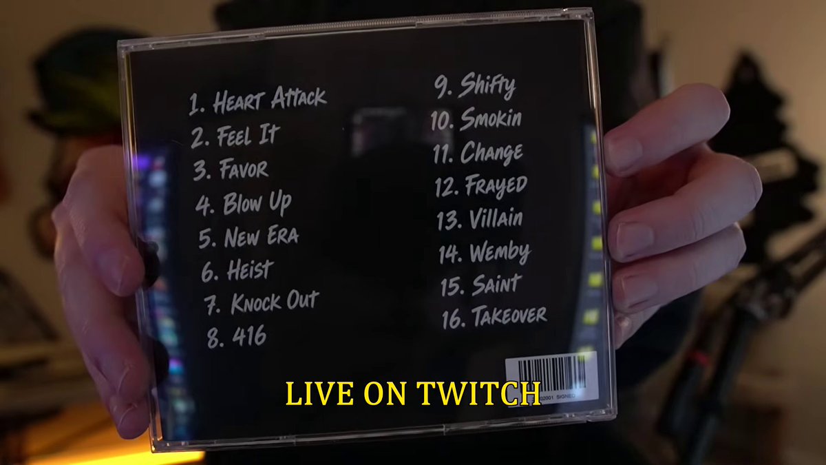 Yumi_Fan444's tweet photo. TRASH Tracklist:
1. Heart Attack
2. Feel It
3. Favor
4. Blow Up
5. New Era
6. Heist 
7. Knock Out
8. 416
9. Shifty
10. Smokin
11. Change
12. Frayed
13. Villain
14. Wemby
15. Saint
16. Takeover https://t.co/AutreXNp91