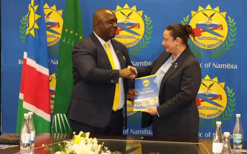 ObserverNamibia's tweet photo. The National Youth Service (NYS) has been urged to track the progress of young people after they leave its programmes, as the government considers expanding the role of national service. https://t.co/Yt0k3hEPPP https://t.co/DVAllD96zf