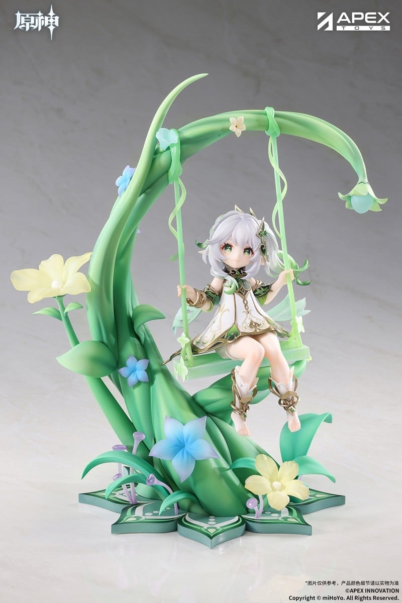 figsoku's tweet photo. 【原神】APEX「ナヒーダ 白草浄華Ver.」フィギュア

【初回限定特典】
・新型アーカーシャ端末

【予約開始】
価格36,080円（税込）
2027年12月発売予定
https://t.co/1e99uGSeqW
#APEX #原神 https://t.co/6s2swIJJcs