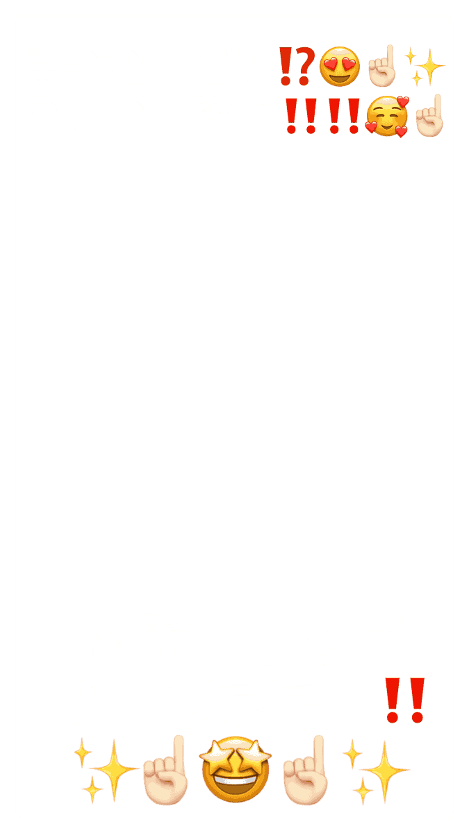 prprdays's tweet photo. 新作透過フレーム素材✨

リクエストありがとうございます🙂‍↕️

｢驚かないでね⁉️😍☝🏻✨
なんか、また‼️‼️🥰☝🏻
彼氏いらなくなってきたー‼️✨☝🏻🤩☝🏻✨｣

背景透過 / 透過素材 / スタンプ / ストーリー / 9:16
#ぐらふれーむ https://t.co/W3vzut51rT