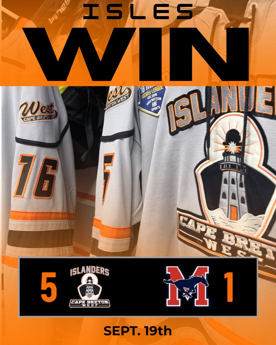 CBWestIslanders's tweet photo. Saturday night W.

#nsu18mhl https://t.co/IojEl7T7pp