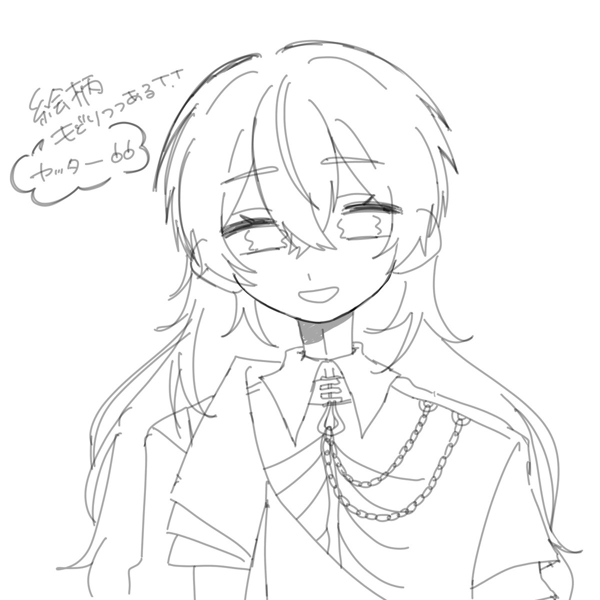L0vq_2's tweet photo. なんとかまあ描けはするか・・・・・・？Ｔ.Ｔ https://t.co/2gVr3n8SHY