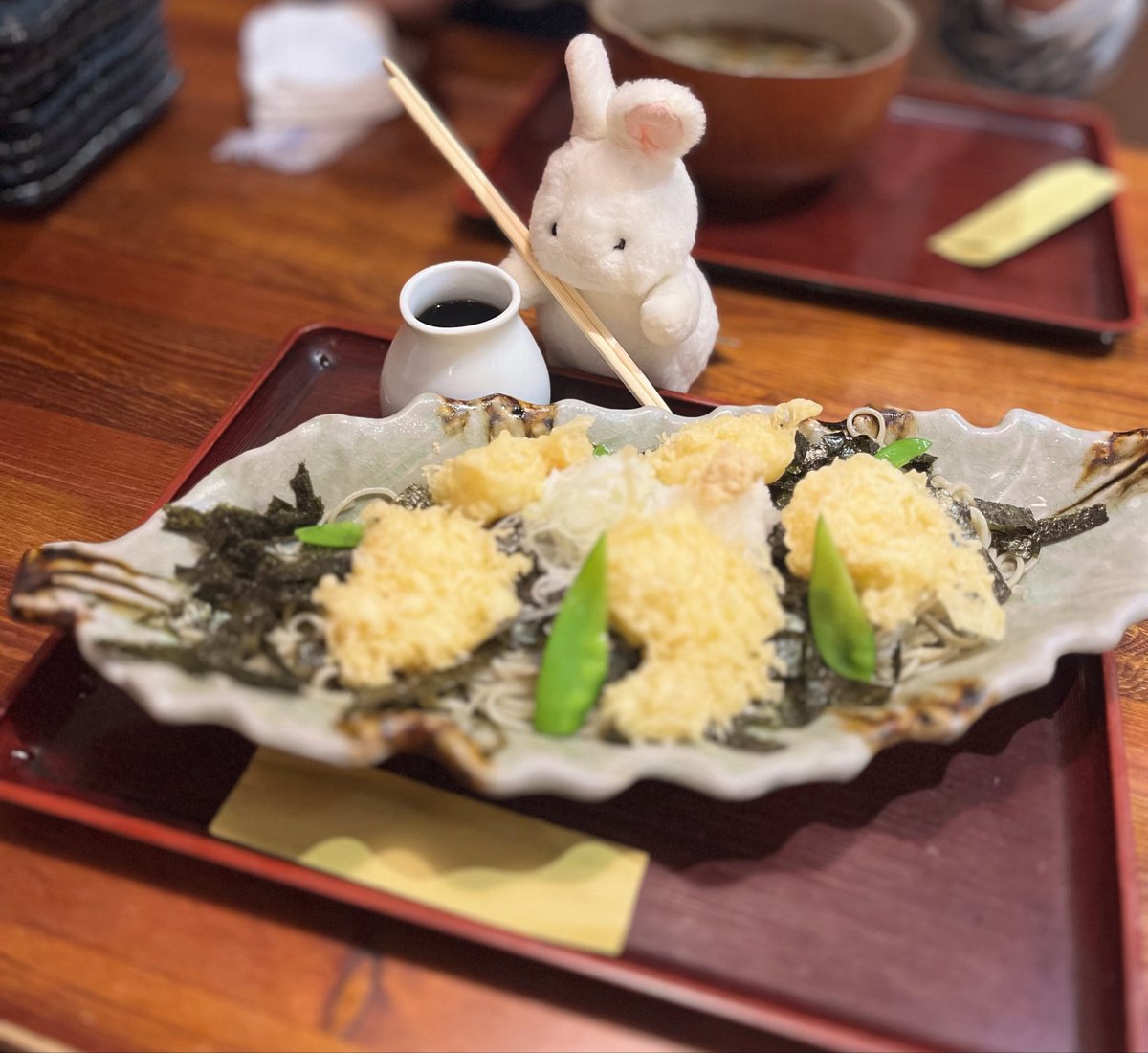 usatan0141's tweet photo. おそばだよ、うたたん https://t.co/wBr9PzsDIs