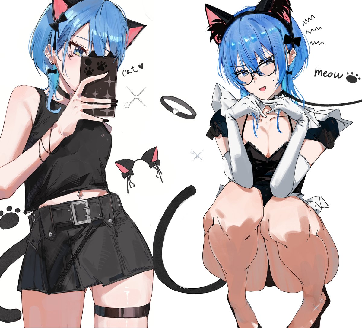 Virgo_illustsub's tweet photo. 🐈‍⬛ https://t.co/OnM4JGptpF