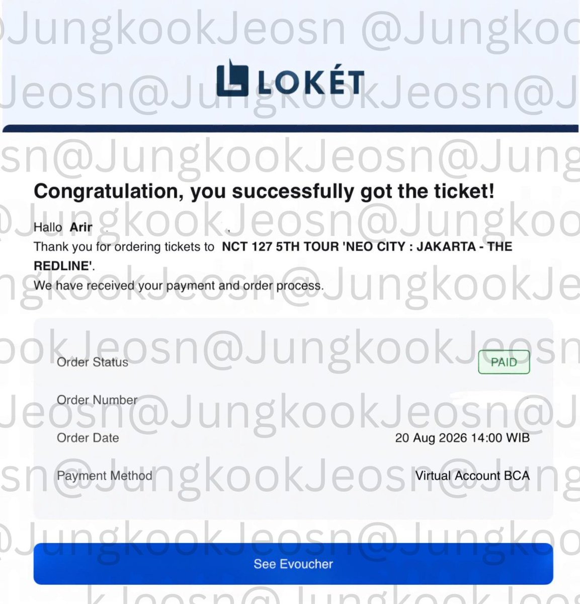petaibeer's tweet photo. FOR SERIOUS BUYYER ONLY INGET!

 wts cat 5 nct 127 the redline in jakarta  
  2.400.000 dp 500.000 sisanya venue!!  tiket an sendiri,  dyandra presale, secured 14.00     
 #zonauangㅤ #zonabelanja nct 127 tiket cat 5 presale dyandra redline https://t.co/1Hr8Z9kdwy