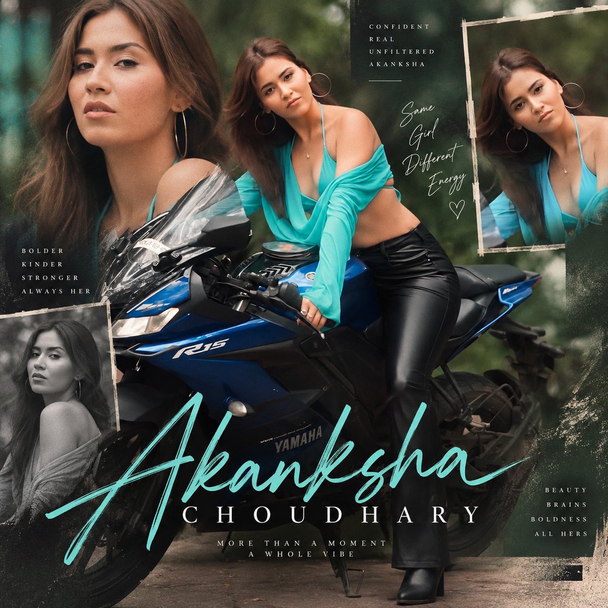 AScreations_'s tweet photo. #AkankshaChoudhary has that kind of aura where you look once and then somehow forget to scroll. THE FACE. THE ATTITUDE. THE PRESENCE. 😭🔥 https://t.co/xjjeiDAykz