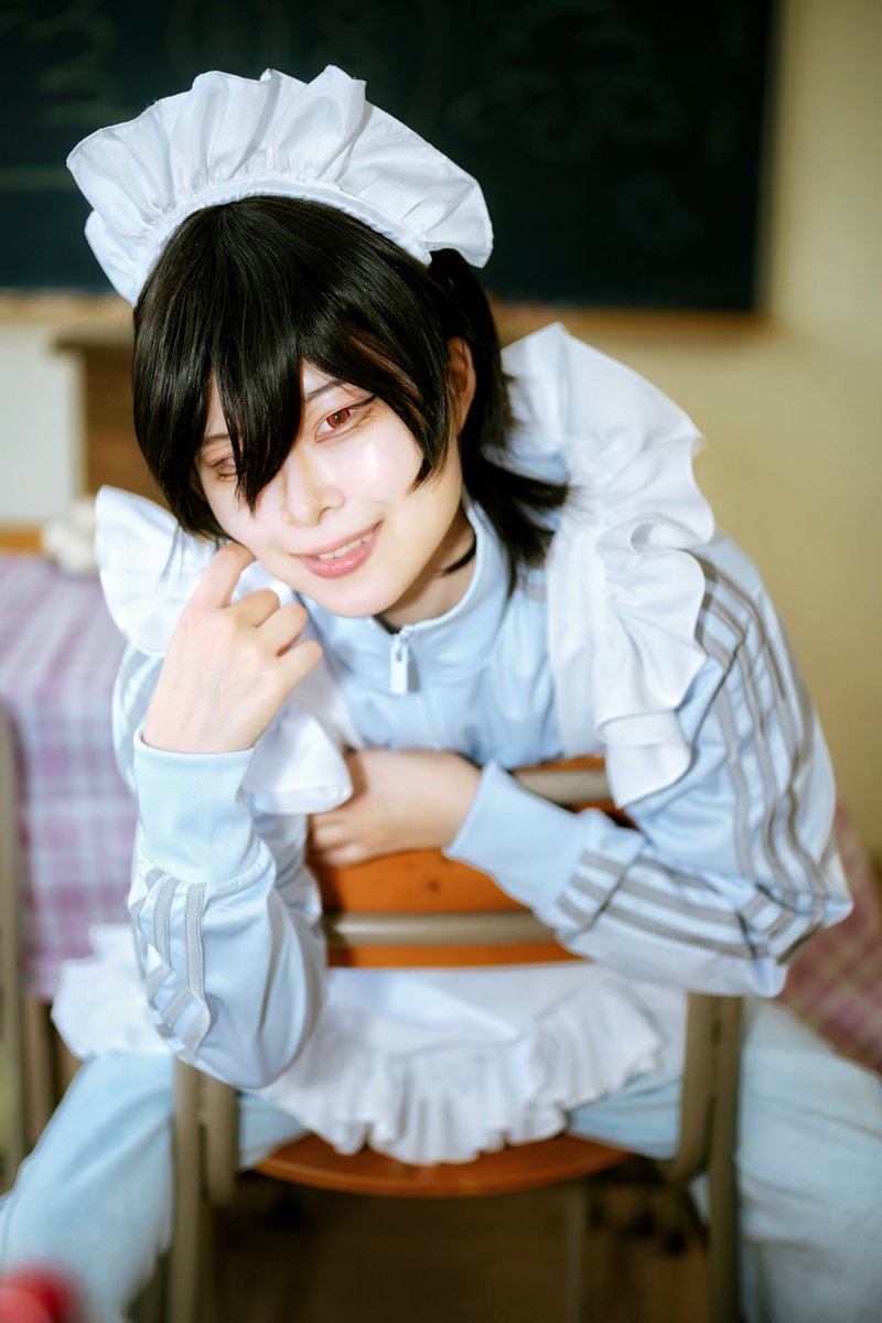 kano_esu's tweet photo. ⚠︎cos 加工

enst!! 朔間零 ジャージメイド

💕萌え萌え文化祭💕

📸@ne_ne_64 
#にくきゅうに行ってきました https://t.co/HEHoW4Hbe2