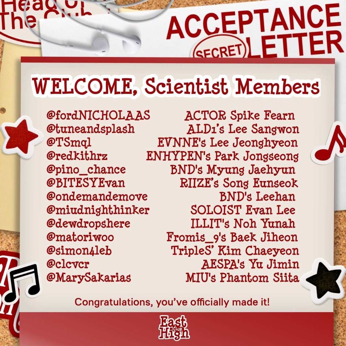 EastHighClub's tweet photo. The warmest welcome for our dearest students below! 𝙈𝙖𝙠𝙚 𝙨𝙪𝙧𝙚 𝙮𝙤𝙪 𝙘𝙝𝙚𝙘𝙠 𝙬𝙝𝙞𝙘𝙝 𝙘𝙡𝙪𝙗 𝙝𝙖𝙨 𝙗𝙚𝙚𝙣 𝙨𝙚𝙡𝙚𝙘𝙩𝙚𝙙 𝙛𝙤𝙧 𝙮𝙤𝙪. https://t.co/tkCBGXJrXm