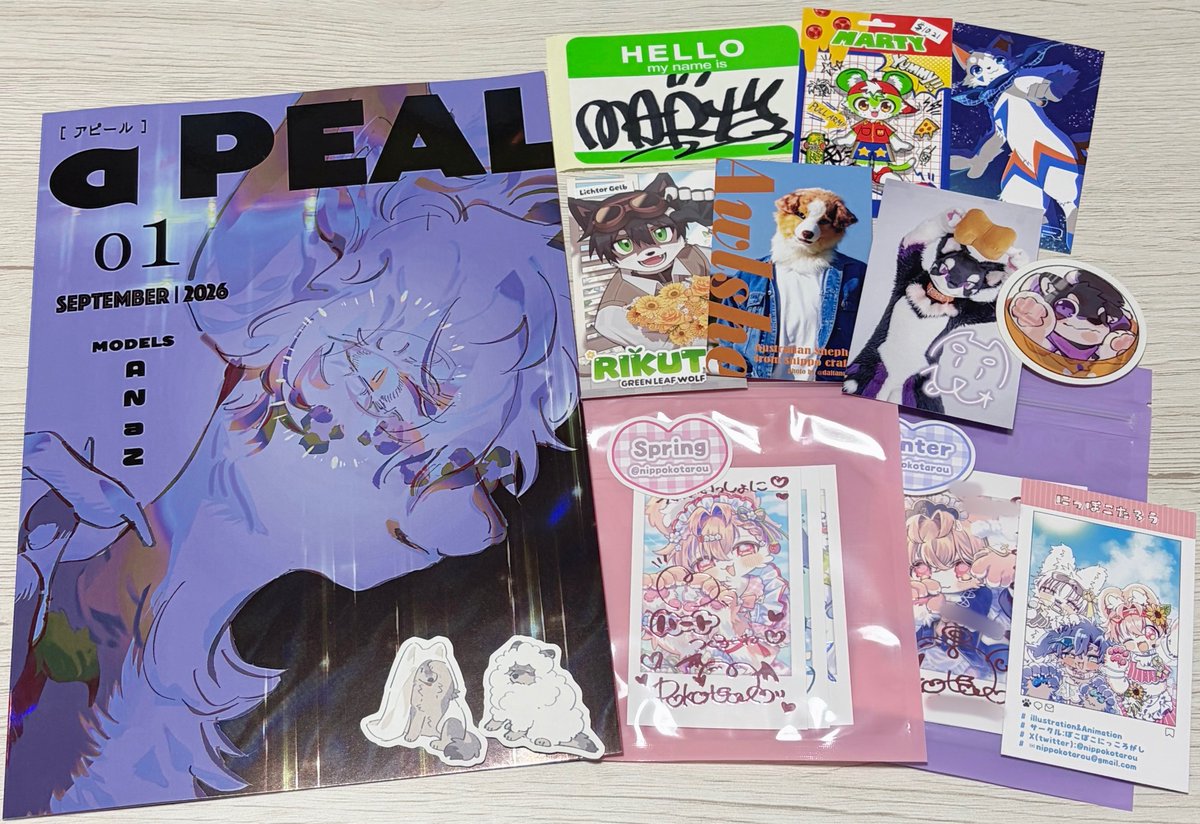 nataco_85's tweet photo. 初参加！楽しかったです☺️
チェキ風カード可愛すぎて全種類買えばよかったと後悔💧 https://t.co/iHWgraBxnD
